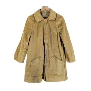 VINTAGE REVERSIBLE CORDUROY COAT – LIGHT BROWN & BEIGE – STYLISH & PRACTICAL